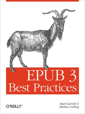 cover image of EPUB 3 Best Practices